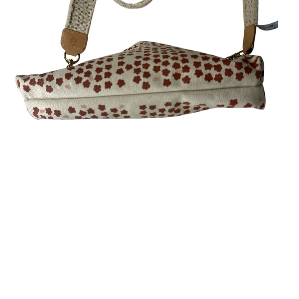 Erin Flett for Anthropologie Clay Polka Dot Canvas & Leather Jen Bag - Picture 8 of 15